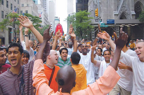 Festival del Rathayatra, New York, 2009 [Foto di Yamaraja Dasa]